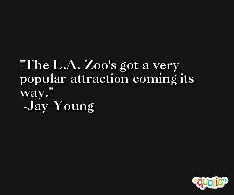 The L.A. Zoo's got a very popular attraction coming its way. -Jay Young